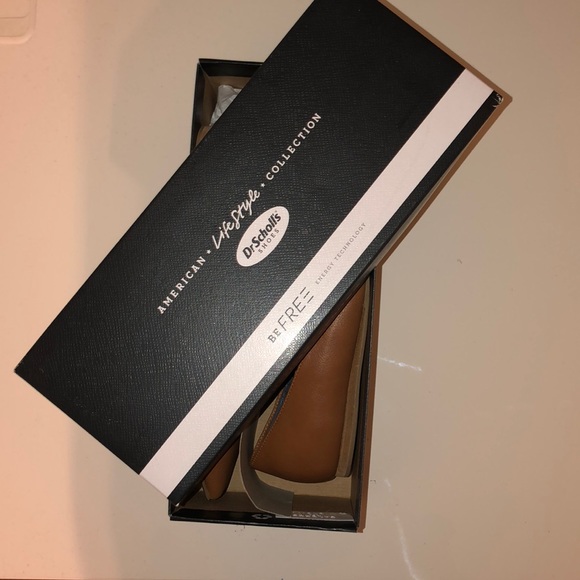 Dr. Scholl’s Leader Flat Cognac Faux Leather - Picture 5 of 6